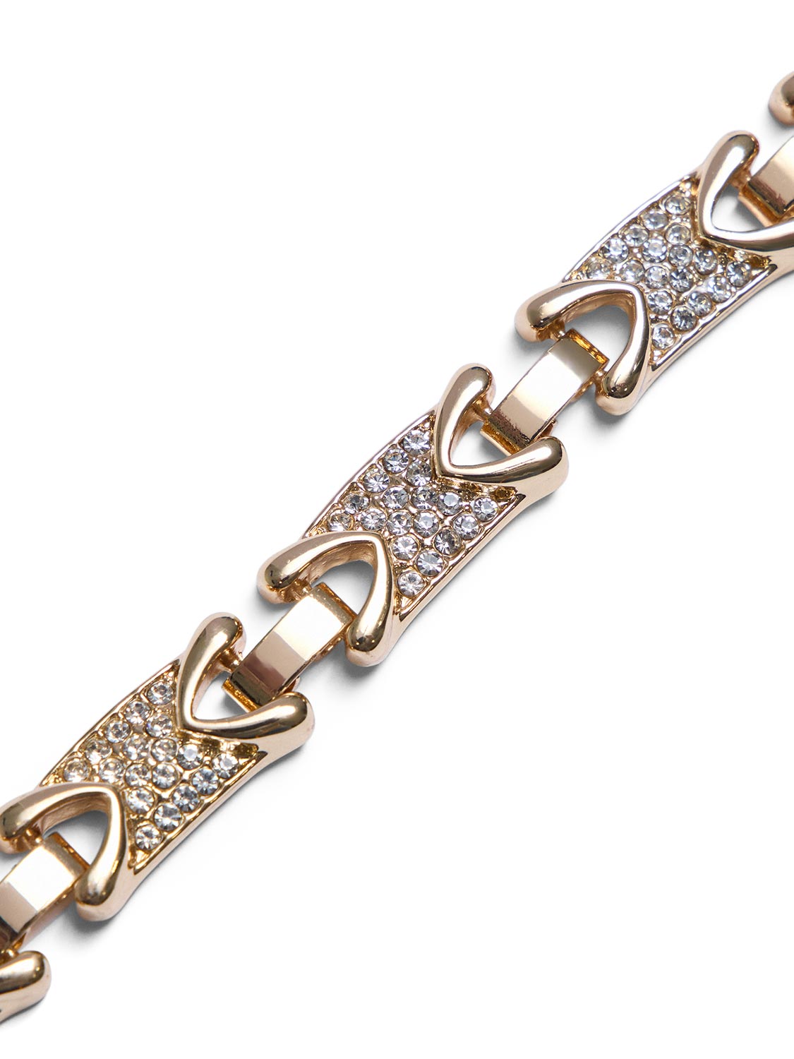 Pav? Link Bracelet