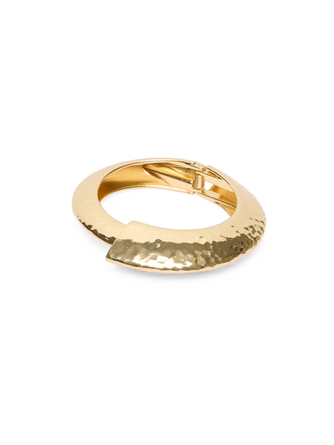 Hammered Metal Bangle