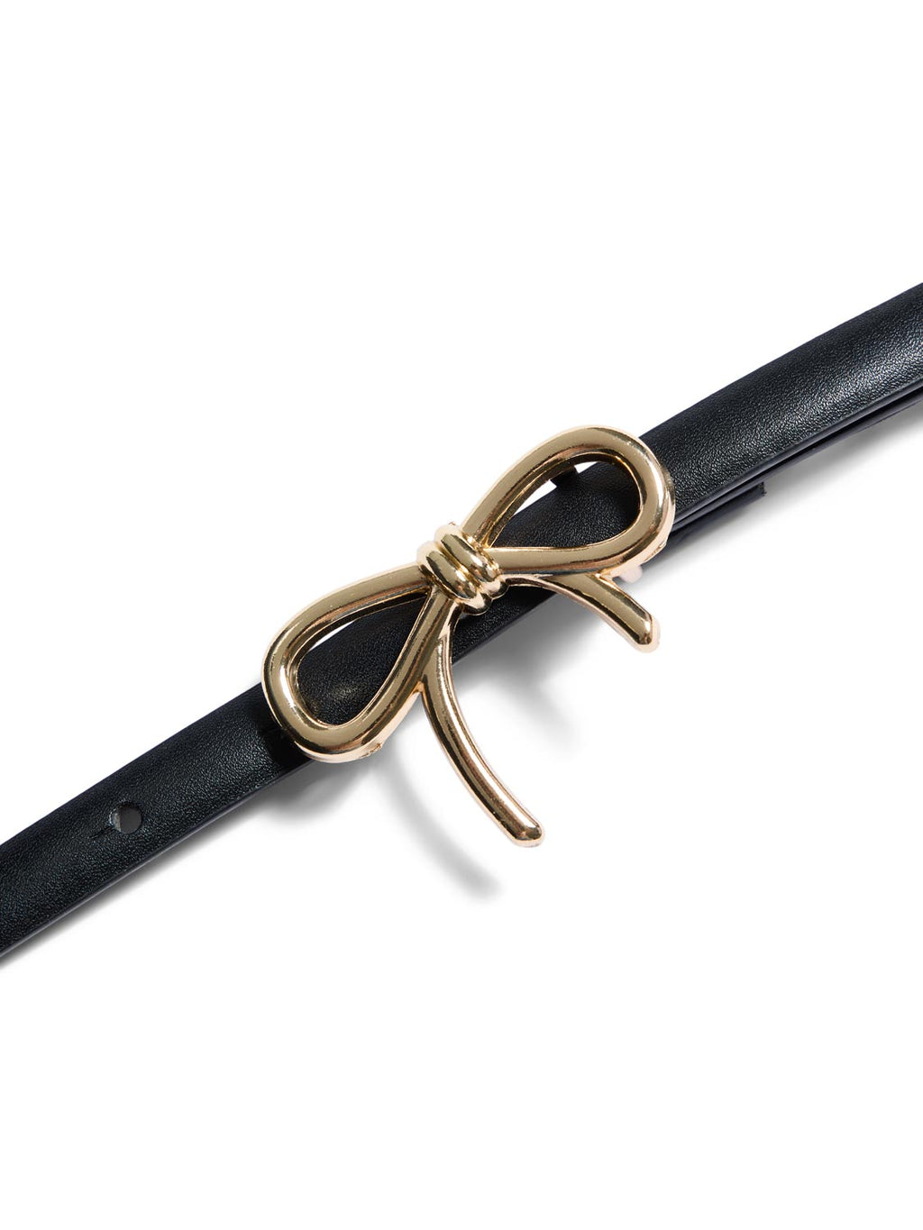 Metal Bow Buckle Belt