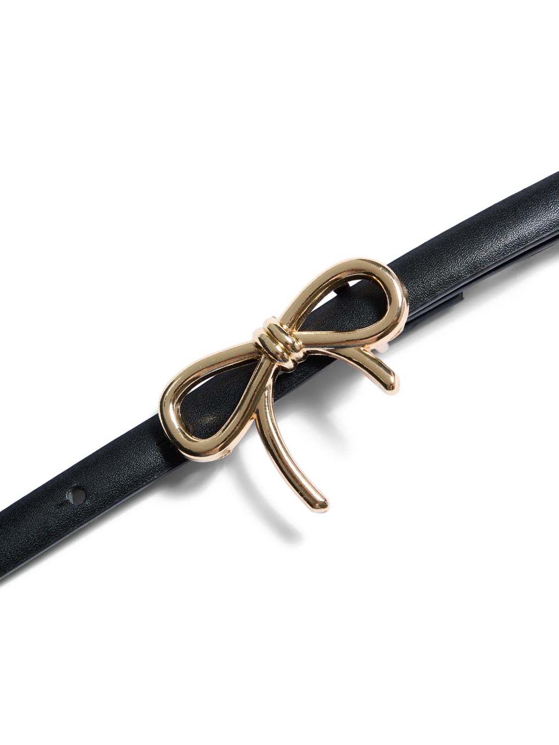 Metal Bow Buckle Belt