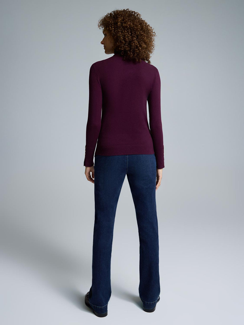 Ribbed Turtleneck Sweater