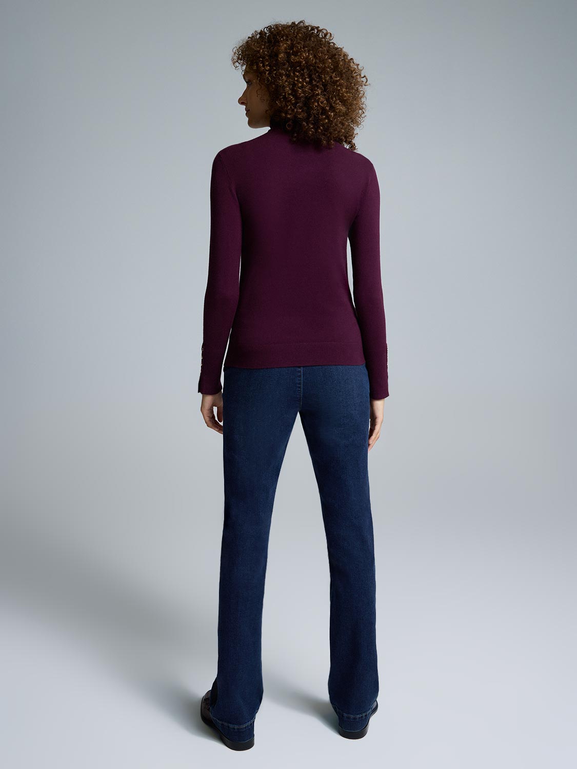 Ribbed Turtleneck Sweater